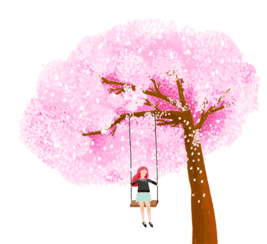 其中都是人们期待的景色各种绚丽多姿的花儿每一年春天绕花岂惜日千回